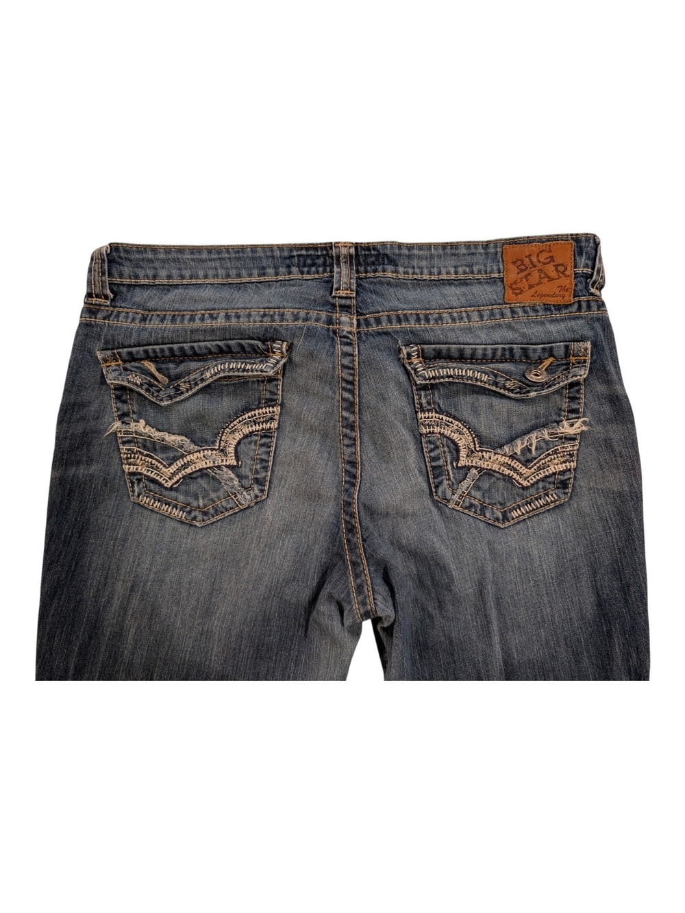 Big Star Women's Bootcut Jeans in Medium Blue - Picture 4 of 8